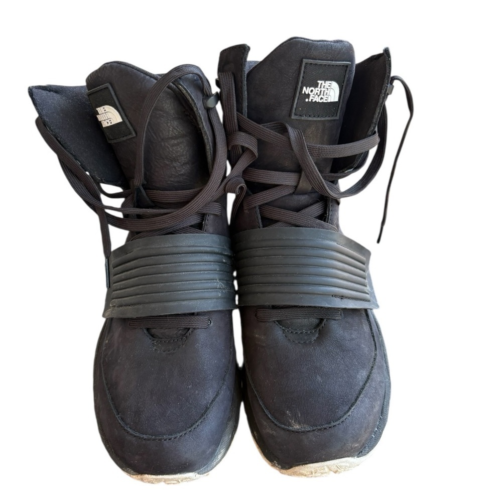 The North face Womens Raedonda Boot/ sneaker Winter Snow Boots Sz 8 black used - Picture 2 of 8